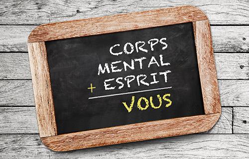 Corps mental esprit